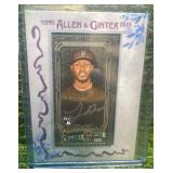 2025 Topps Allen and Ginter Luis De Los Santos Mini Framed Autograph/50- New York Mets