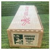 1985 Donruss Baseball complete set 660 cards with puzzle cards, partially sealed