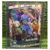 2025 PRIZM WNBA Maya Moore logo refractor Minnesota LYNX