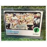 1973 Topps Frank Robinson, California Angels