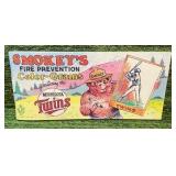 Minnesota Twins- Smokey The Bear, Fire Prevention, Color Book/ Postcards