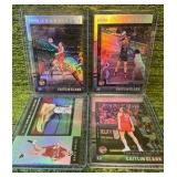 2025 Panini Chronicles Caitlin Clark Silver Foils (4 Total)