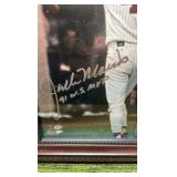 Jack Morris Autographed Photo in Frame with Inscription "91 W.S. MVP" of  the Minnesota Twins with Trading Card