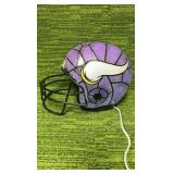 Minnesota Vikings Unique Art Lamp/ Glowing Night Light -Light works!