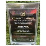 2016 Topps Certified Autograph Issue Miguel SANO Autograph on card /99 Minnesota Twins