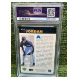 1994 Collectors Choice Upper Deck Michael Jordan Up Close and Personal PSA graded 7