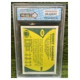 1989 Topps Traded BARRY SANDERS Rookie Card RC GEM grading 10! Detroit Lions- Sharp Iconic Card