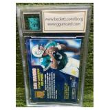 1995 Pinnacle Club Collection Dan Marino Game Used Jersey Included BCCG/BGS 10 Miami Dolphins
