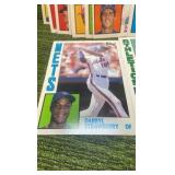 1984 Topps Oversized Set (#1-30) set includes Cal Ripken & Ricky Henderson