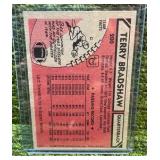 1980 Tops NFL, Terry Bradshaw, Pittsburgh Steelers QB