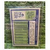 1972 Topps NFL, Len Dawson, Kansas Kansas City Chiefs HOF  QB