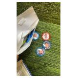 1984 Baseball Buttons Top Stars- 3 Buttons per pack