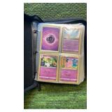 Collector Pokémon Binder with Pokémon base inside over 200+ cards