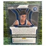 2020–21 PRIZM Jaden McDaniels rookie card RC Silver Refractor
