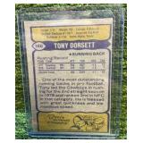 1979 Topps NFL, Tony Dorsett Cowboys RB