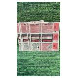 1981 Topps Baseball Scratch Off card Lot, 19 cards in Total