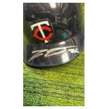Carlos Gomez Autographed mini TC Helmet Minnesota Twins