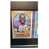 Purple People Eaters Allen Page, and Jim, Marshall of the Minnesota Vikings Framed Cards