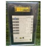 2000 Upper Deck graded Anthony Lucas rookie SGC graded 96 RC