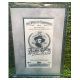 2025 Topps Allen and Ginter Luis De Los Santos Mini Framed Autograph/50- New York Mets