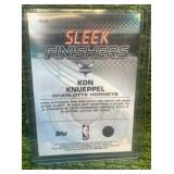 2025–26 Topps Chrome KON KNUEPPEL Sleek Finishers RC rookie card, Charlotte Hornets