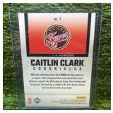 2025 Panini Chronicles Caitlin Clark, Most Dimes in an All-Star game as a rookie Red Foil Indiana Fever