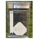 2012 Press Pass Showcase ALSHON JEFFERY /299 Beckett graded 9 Mint, Autograph 10