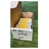 1989–90 O-Pee-Chee NHL Hockey set (#1-330)