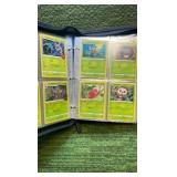 Collector Pokémon Binder with Pokémon base inside over 200+ cards