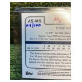 2016 Topps Archives Snapshots MIGUEL SANO Autograph Minnesota Twins /100