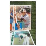 1984 Topps Oversized Set (#1-30) set includes Cal Ripken & Ricky Henderson
