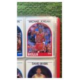 1989 NBA Hoops set (#1-353) and 1990 fleer NBA Set (#1-97) missing#338, includes Jordan