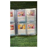 Pokémon Mix Lot Book containing approximately 50 cards