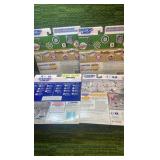 1997 starting lineup lot of four MLB Alex Rodriguez, Andrew Jones, Carlos Berga, Frank Thomas