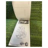 Minnesota Twins- Smokey The Bear, Fire Prevention, Color Book/ Postcards