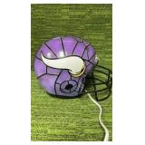 Minnesota Vikings Unique Art Lamp/ Glowing Night Light -Light works!