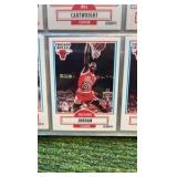 1989 NBA Hoops set (#1-353) and 1990 fleer NBA Set (#1-97) missing#338, includes Jordan