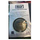 2005 Minnesota Vikings Medallion set with holder 20 total