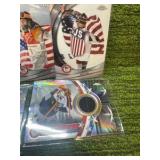 2026 Topps Chrome Winter Olympics mixed lot, Lindsey Vaughn, patch cards, Authentic Insert and Refractor
