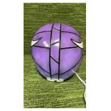 Minnesota Vikings Unique Art Lamp/ Glowing Night Light -Light works!