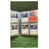 Pokémon Mix Lot Book containing approximately 50 cards