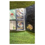 Pokémon Mix Lot Book containing approximately 50 cards