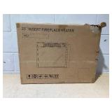 23" Insert Fireplace Heater (Used)