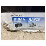 HART 40V Supercharge Brushless Dual Blade 20" Self-Propelled Mower Kit (1) 6AH Battery (1) Charger