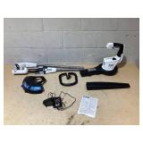 HART 40-Volt Cordless 12-inch String Trimmer and Leaf Blower Combo (No Battery, Only Charger)
