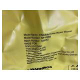 Costway 7.5 ft. Inflatable Dome Rocker Bouncer with 6-Handles Fun Outdoor Game for Kids (Used, Small Hole, Needs Patching, No Blower)