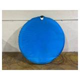 Airhead Hydro X 3 Person Towable Tube for Boating, Blue, White, & Red, 70" Deflated Size, Max Capacity 510 lbs.