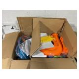 Costway Kids Bounce House Castle Splash Water Pool with 740W Blower