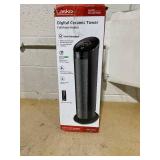Lasko 22" Ceramic Tower Space Heater with Remote (black, model CT22495)