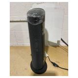 Lasko 22" Ceramic Tower Space Heater with Remote (black, model CT22495)